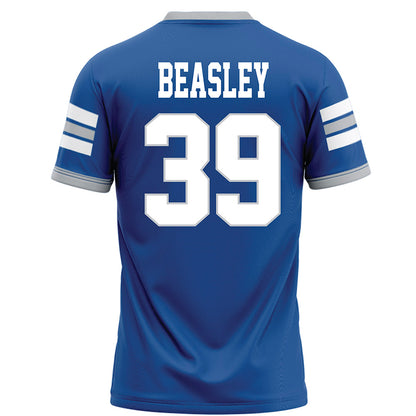 MTSU - NCAA Football : Jordan Beasley - Blue Football Jersey