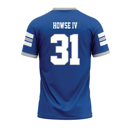 MTSU - NCAA Football : John Howse IV - Blue Premium Football Jersey