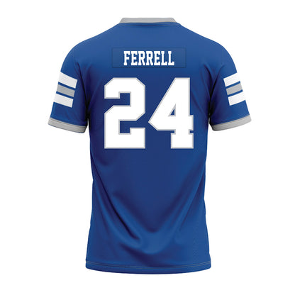 MTSU - NCAA Football : Trevon Ferrell - Blue Premium Football Jersey