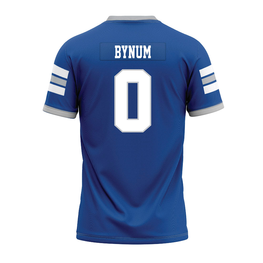 MTSU - NCAA Football : Anthony Bynum - Blue Premium Football Jersey-1