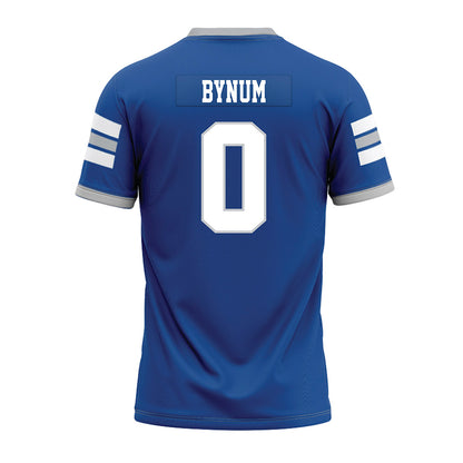 MTSU - NCAA Football : Anthony Bynum - Blue Premium Football Jersey-1