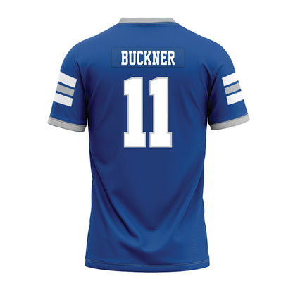 MTSU - NCAA Football : Brandon Buckner - Blue Premium Football Jersey-1