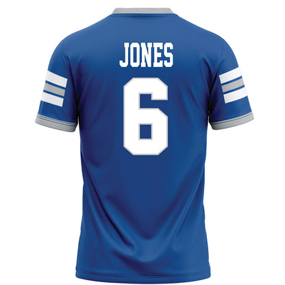 MTSU - NCAA Football : Antoine Jones - Blue Football Jersey-1
