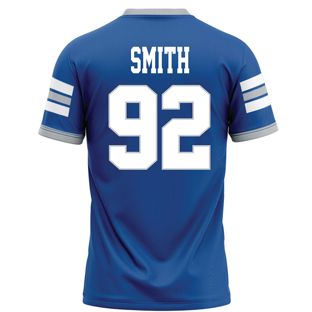 MTSU - NCAA Football : Damonte Smith - Blue Football Jersey