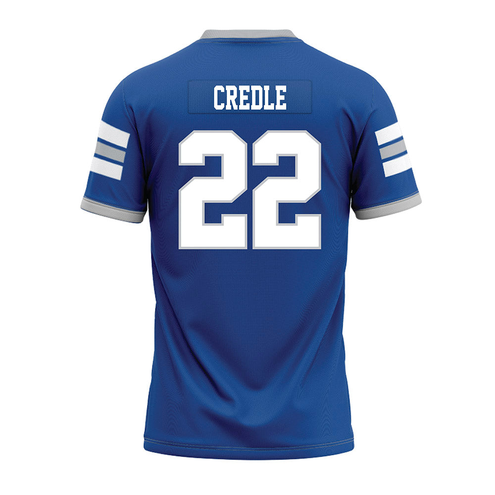 MTSU - NCAA Football : Jaiden Credle - Blue Premium Football Jersey