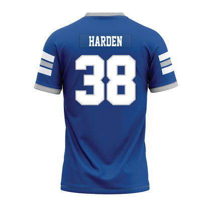 MTSU - NCAA Football : ZaBrien Harden - Blue Premium Football Jersey