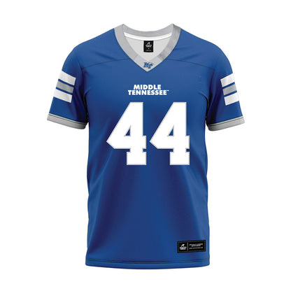 MTSU - NCAA Football : Jayden Williams - Blue Premium Football Jersey-0