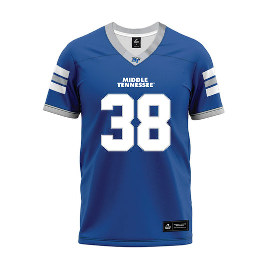 MTSU - NCAA Football : ZaBrien Harden - Blue Premium Football Jersey