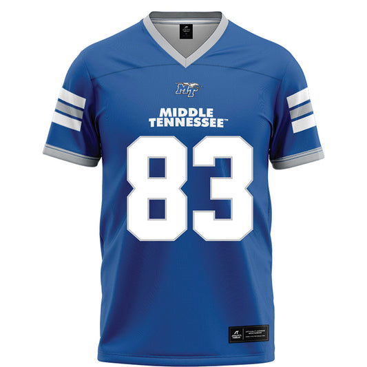 MTSU - NCAA Football : Holden Willis - Blue Football Jersey