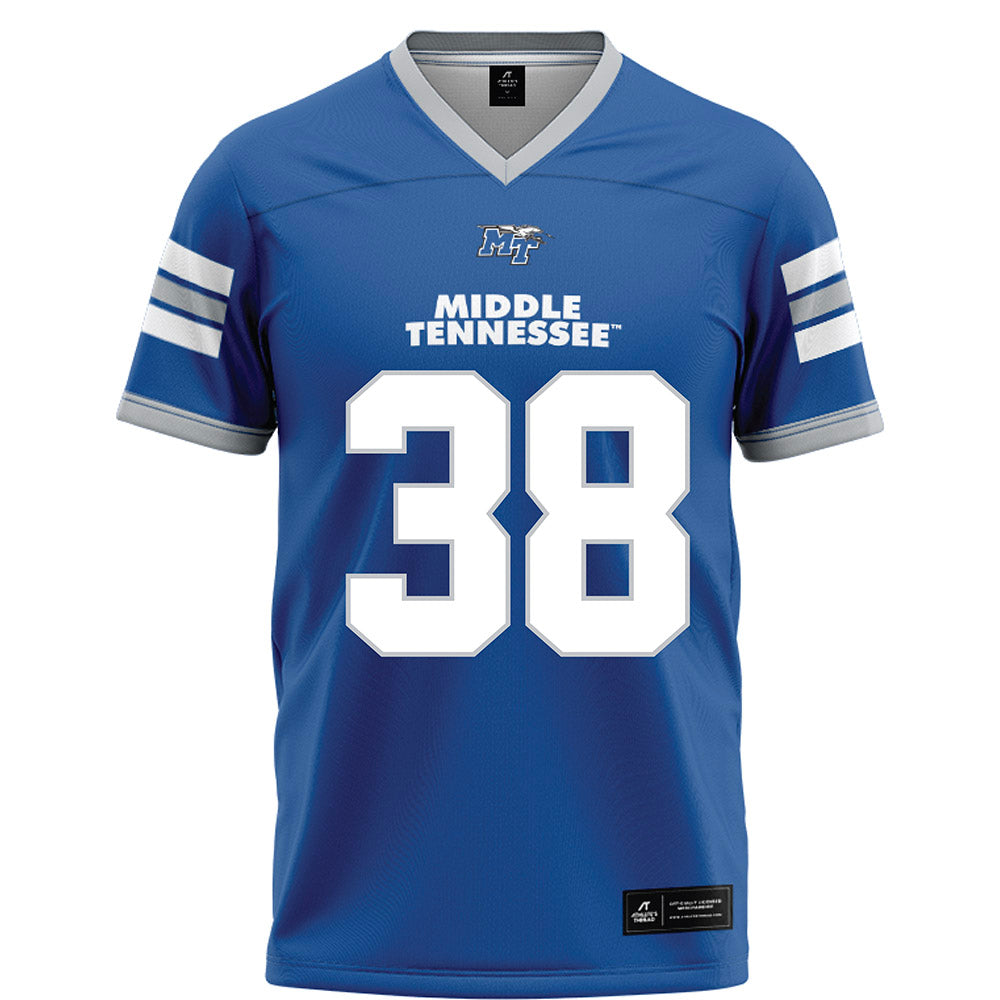 MTSU - NCAA Football : ZaBrien Harden - Blue Football Jersey