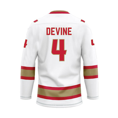 DU - NCAA Men's Ice Hockey : Jack Devine - Hockey Jersey