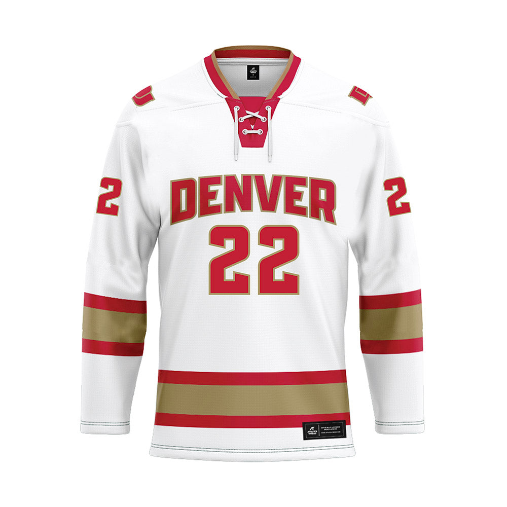 DU - NCAA Men's Ice Hockey : Connor Caponi - Hockey Jersey