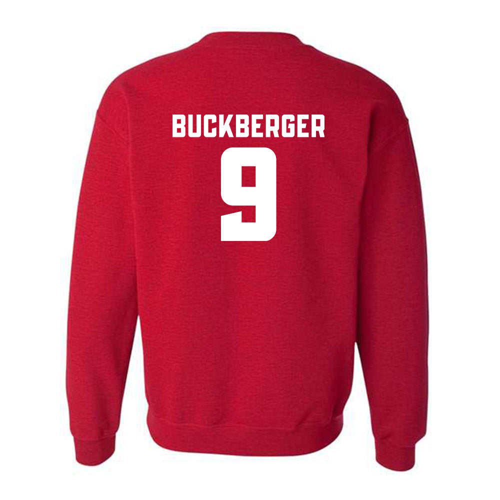 DU - NCAA Men's Ice Hockey : Boston Buckberger - Classic Fashion Shersey Crewneck Sweatshirt-1