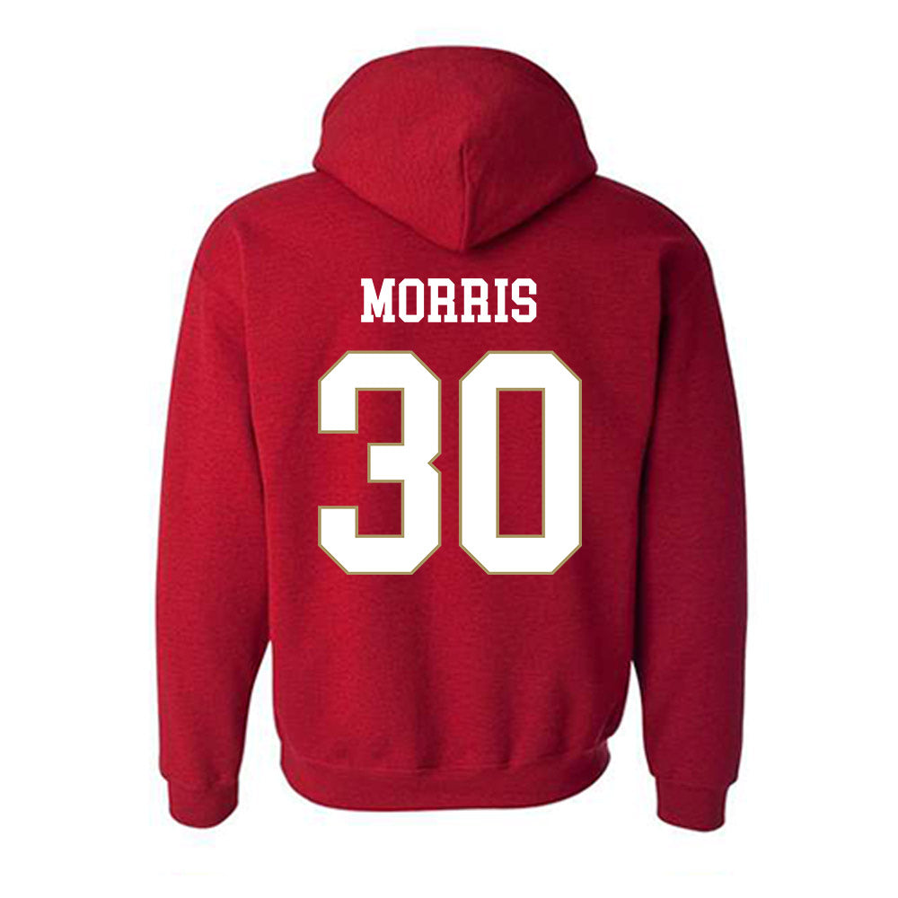 DU - NCAA Men's Soccer : Jake Morris - Classic Shersey Hooded Sweatshirt-1