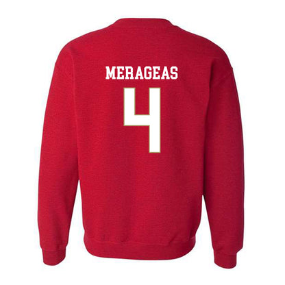 DU - NCAA Men's Lacrosse : Chris Merageas - Classic Shersey Crewneck Sweatshirt-1