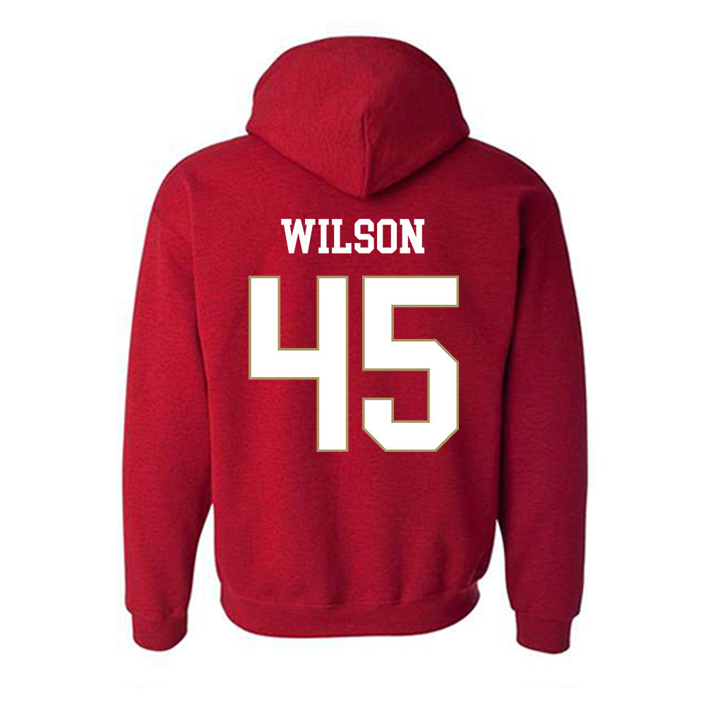 DU - NCAA Women's Lacrosse : Raegan Wilson - Classic Shersey Hooded Sweatshirt-1