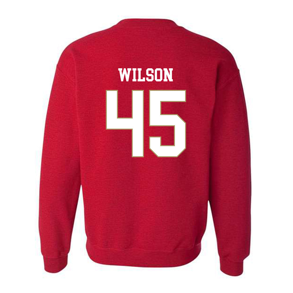 DU - NCAA Women's Lacrosse : Raegan Wilson - Classic Shersey Crewneck Sweatshirt-1
