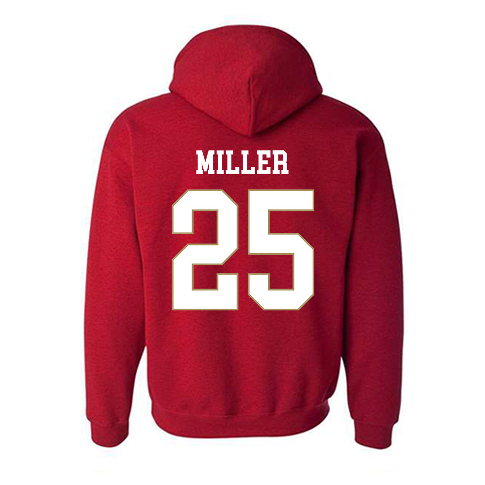 DU - NCAA Women's Soccer : Audrey Miller - Classic Shersey Hooded Sweatshirt-1