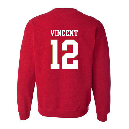 DU - NCAA Women's Soccer : Luci Vincent - Classic Shersey Crewneck Sweatshirt-1