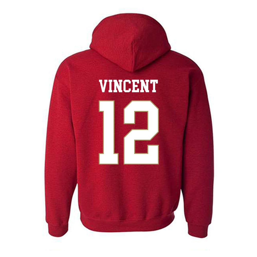 DU - NCAA Women's Soccer : Luci Vincent - Classic Shersey Hooded Sweatshirt-1