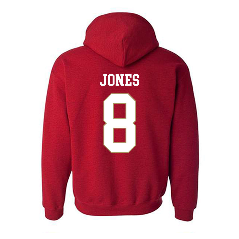 DU - NCAA Women's Volleyball : Quinlan Jones - Classic Shersey Hooded Sweatshirt-1