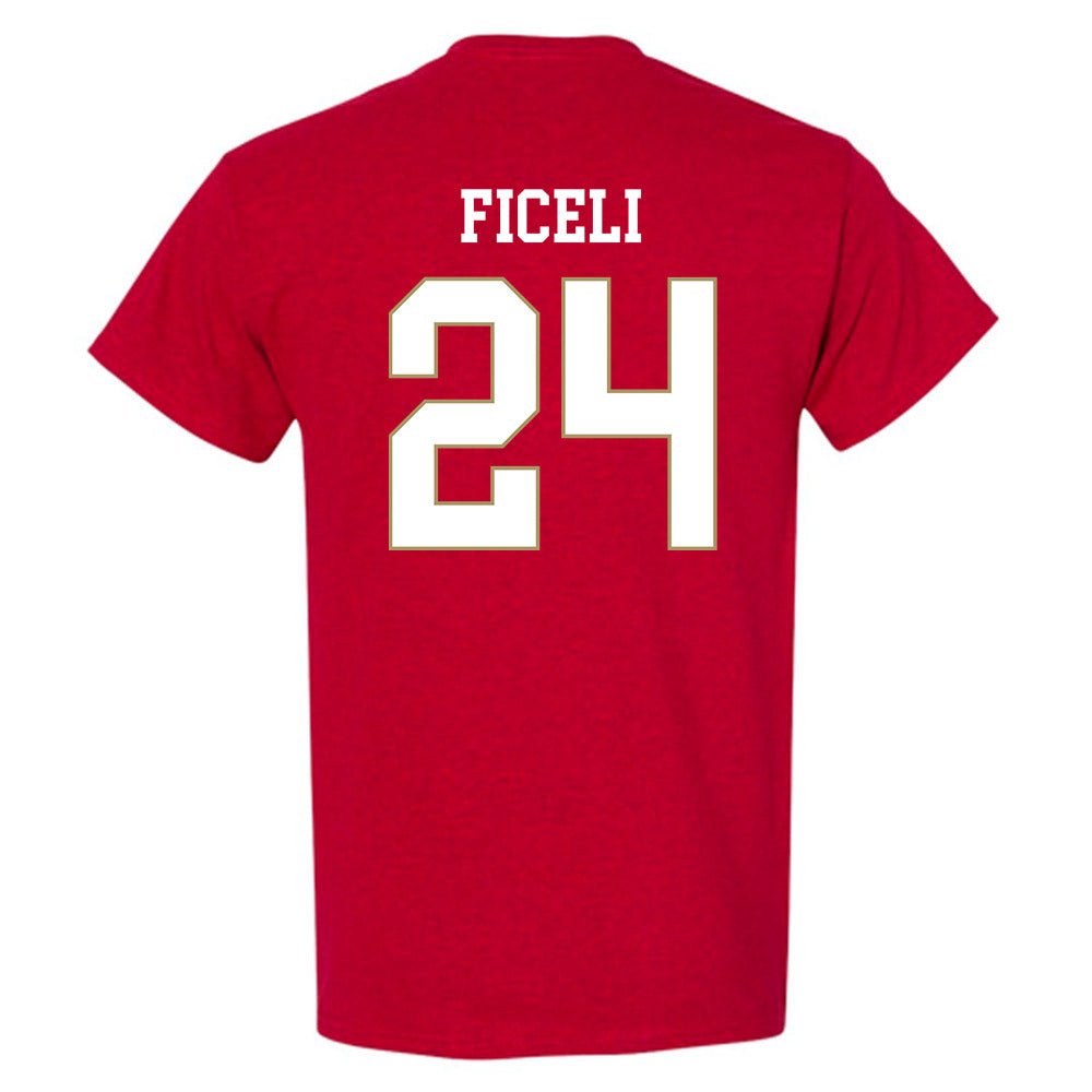 DU - NCAA Men's Lacrosse : Luke Ficeli - Classic Shersey T-Shirt-1