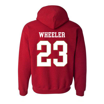 DU - NCAA Men's Soccer : Blake Wheeler - Classic Shersey Hooded Sweatshirt-1