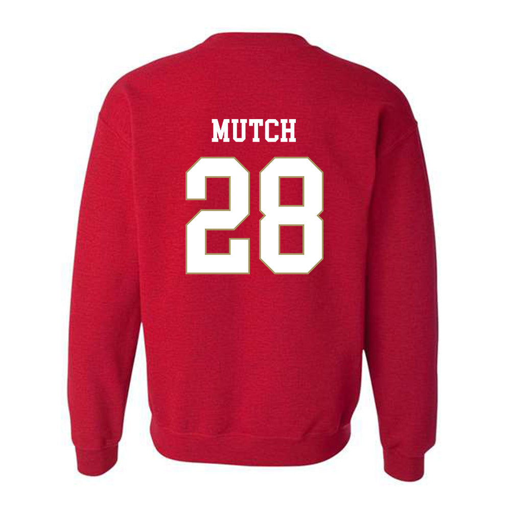 DU - NCAA Women's Lacrosse : Karleigh Mutch - Classic Shersey Crewneck Sweatshirt-1