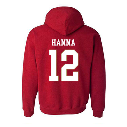 DU - NCAA Men's Soccer : Kieran Hanna - Classic Shersey Hooded Sweatshirt-1