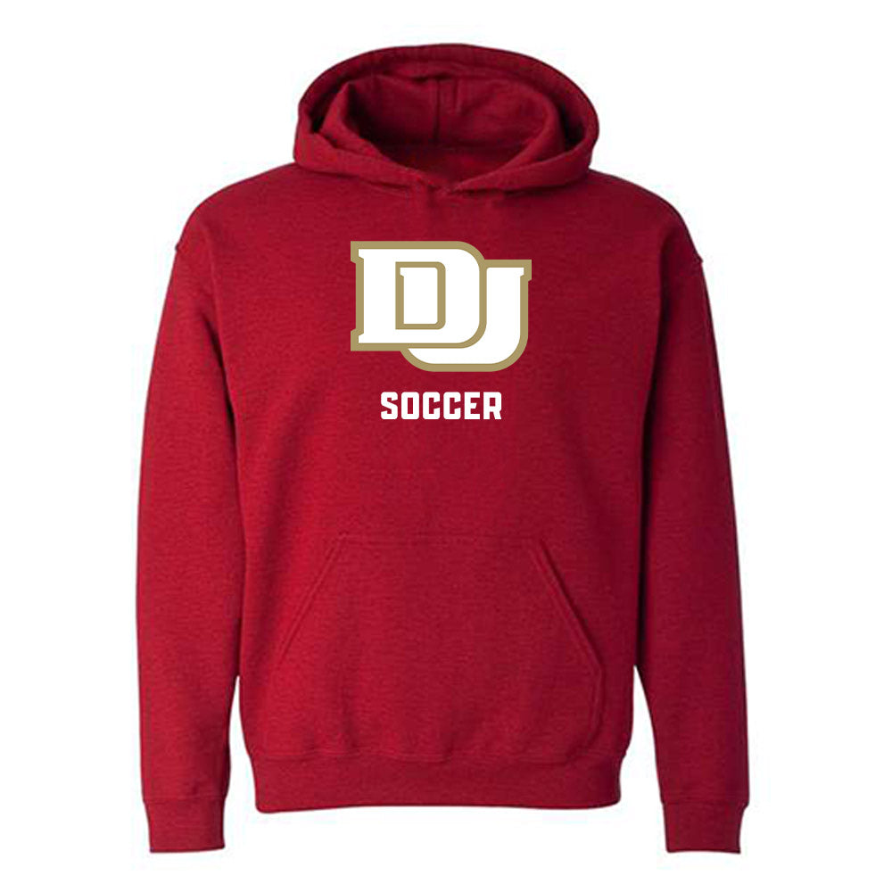 DU - NCAA Men's Soccer : Kai Carlson - Classic Shersey Hooded Sweatshirt-0