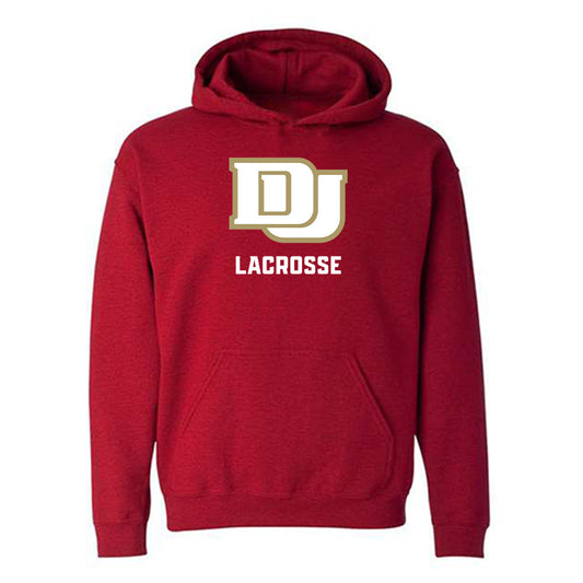 DU - NCAA Men's Lacrosse : William Hayes - Classic Shersey Hooded Sweatshirt-0
