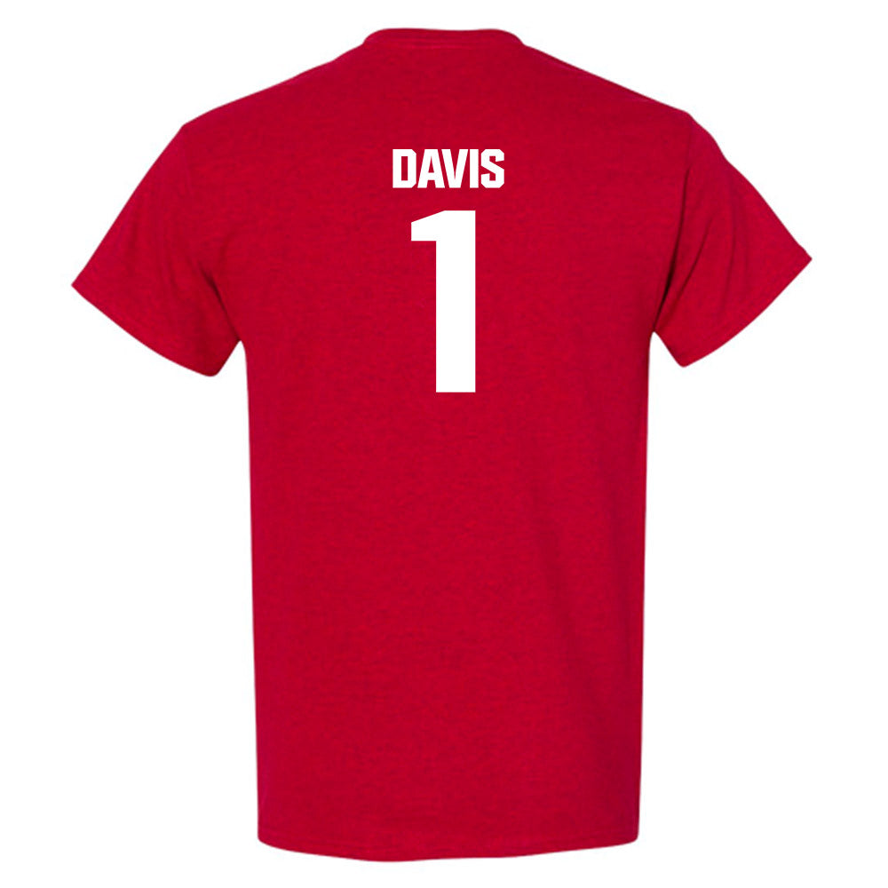 DU - NCAA Men's Lacrosse : Brody Davis - Sports Shersey T-Shirt-1