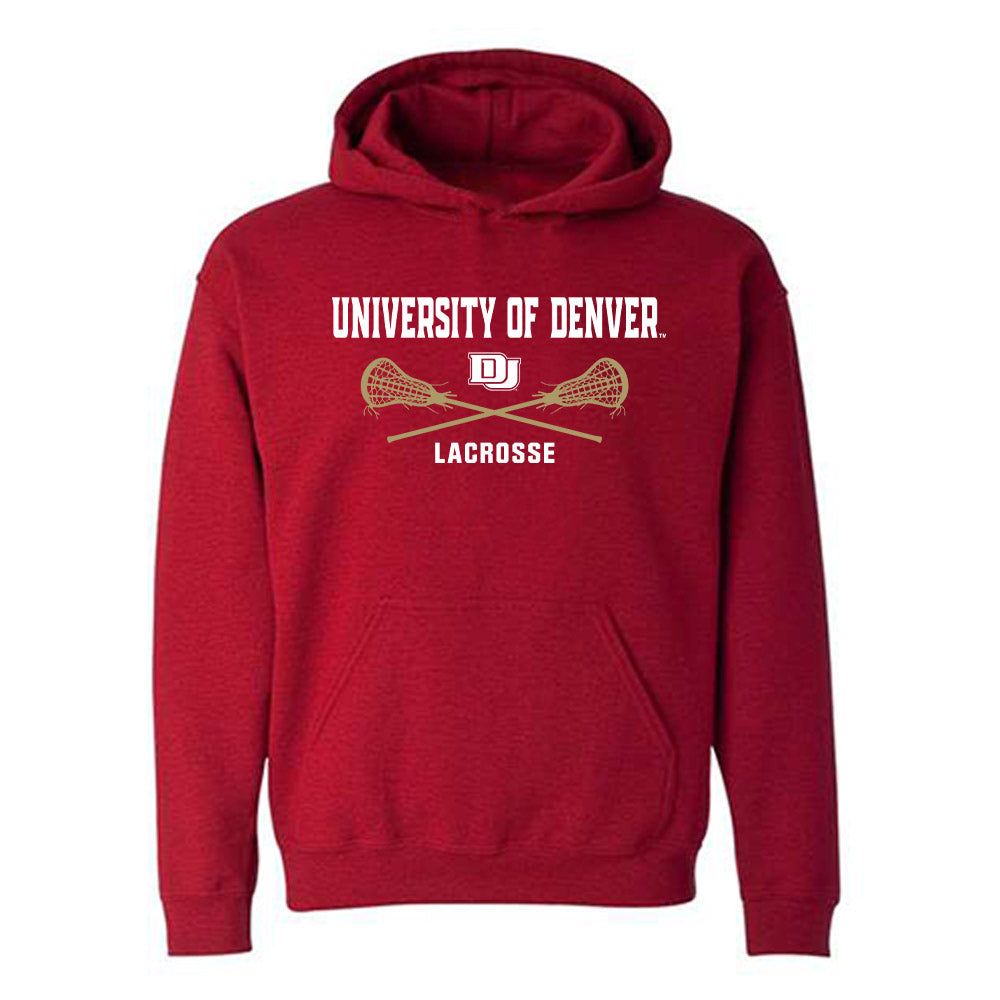DU - NCAA Men's Lacrosse : Jimmy Douglas - Sports Shersey Hooded Sweatshirt-0