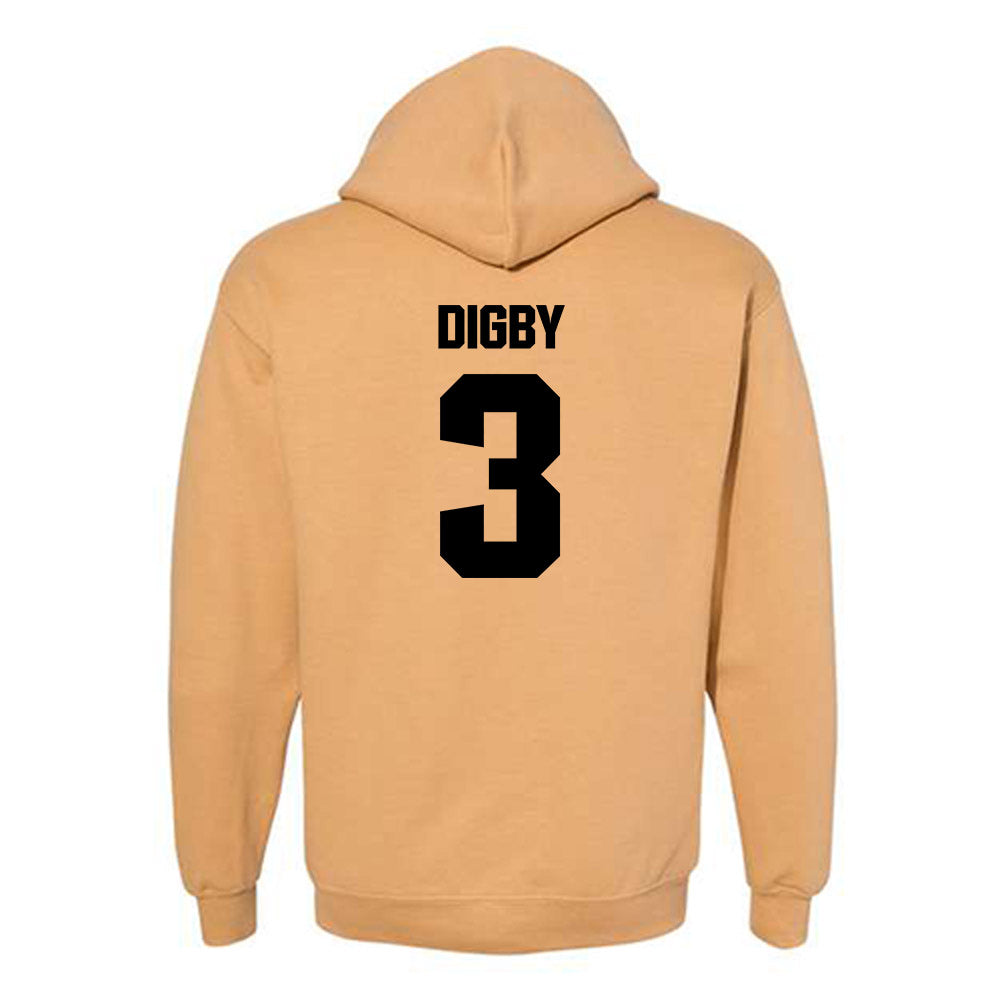 DU - NCAA Men's Lacrosse : Trey Digby - Sports Shersey Hooded Sweatshirt-1
