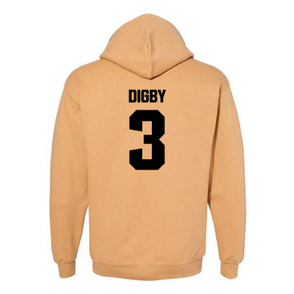 DU - NCAA Men's Lacrosse : Trey Digby - Sports Shersey Hooded Sweatshirt-1