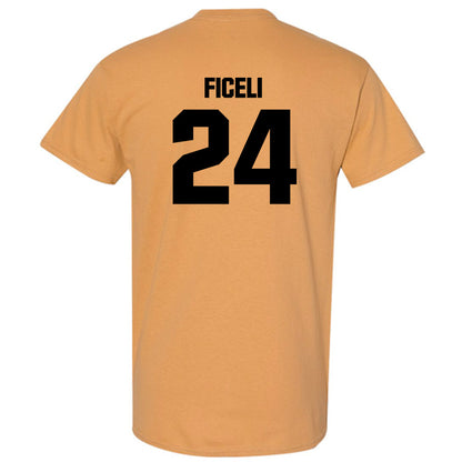 DU - NCAA Men's Lacrosse : Luke Ficeli - Sports Shersey T-Shirt-1