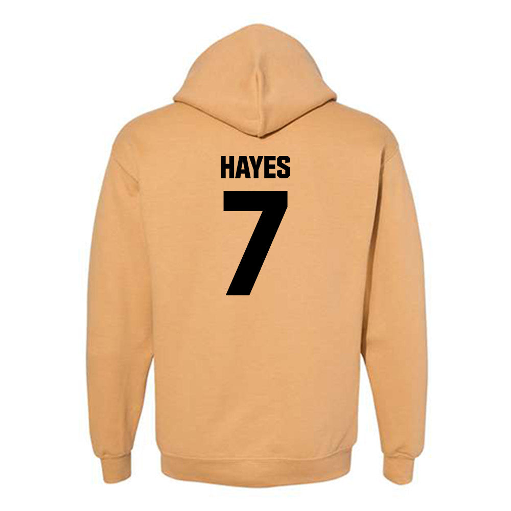 DU - NCAA Men's Lacrosse : William Hayes - Sports Shersey Hooded Sweatshirt-1