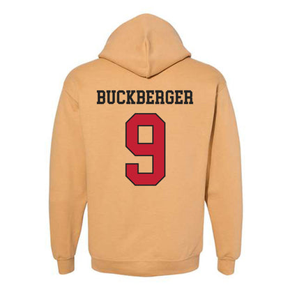 DU - NCAA Men's Ice Hockey : Boston Buckberger - Classic Shersey Hooded Sweatshirt-1
