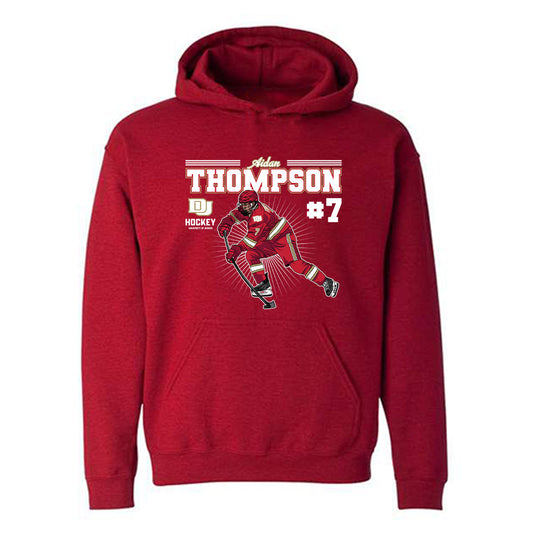 DU - NCAA Men's Ice Hockey : Aidan Thompson - Hooded Sweatshirt