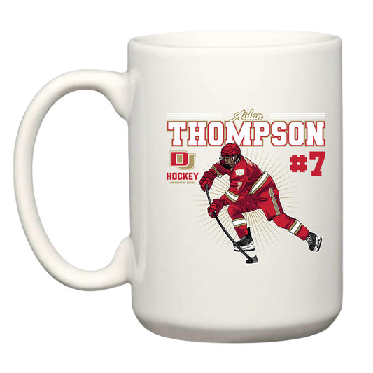 DU - NCAA Men's Ice Hockey : Aidan Thompson - Coffee Mug