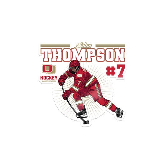 DU - NCAA Men's Ice Hockey : Aidan Thompson - Sticker