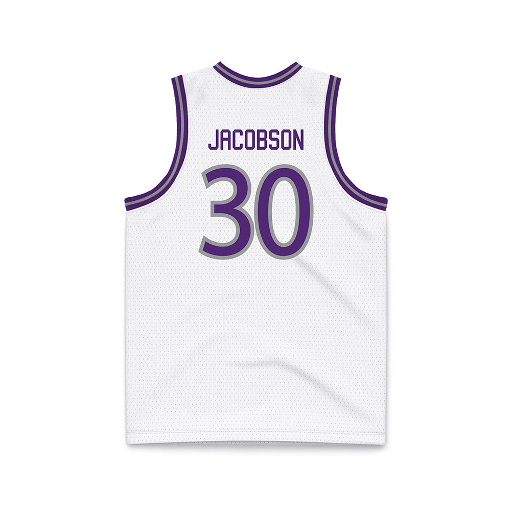 Northern Iowa - NCAA Men's Basketball : Hunter Jacobson - Basketball Jersey