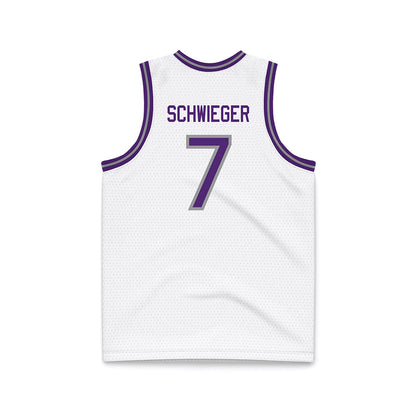 Northern Iowa - NCAA Men's Basketball : Ben Schwieger - Basketball Jersey