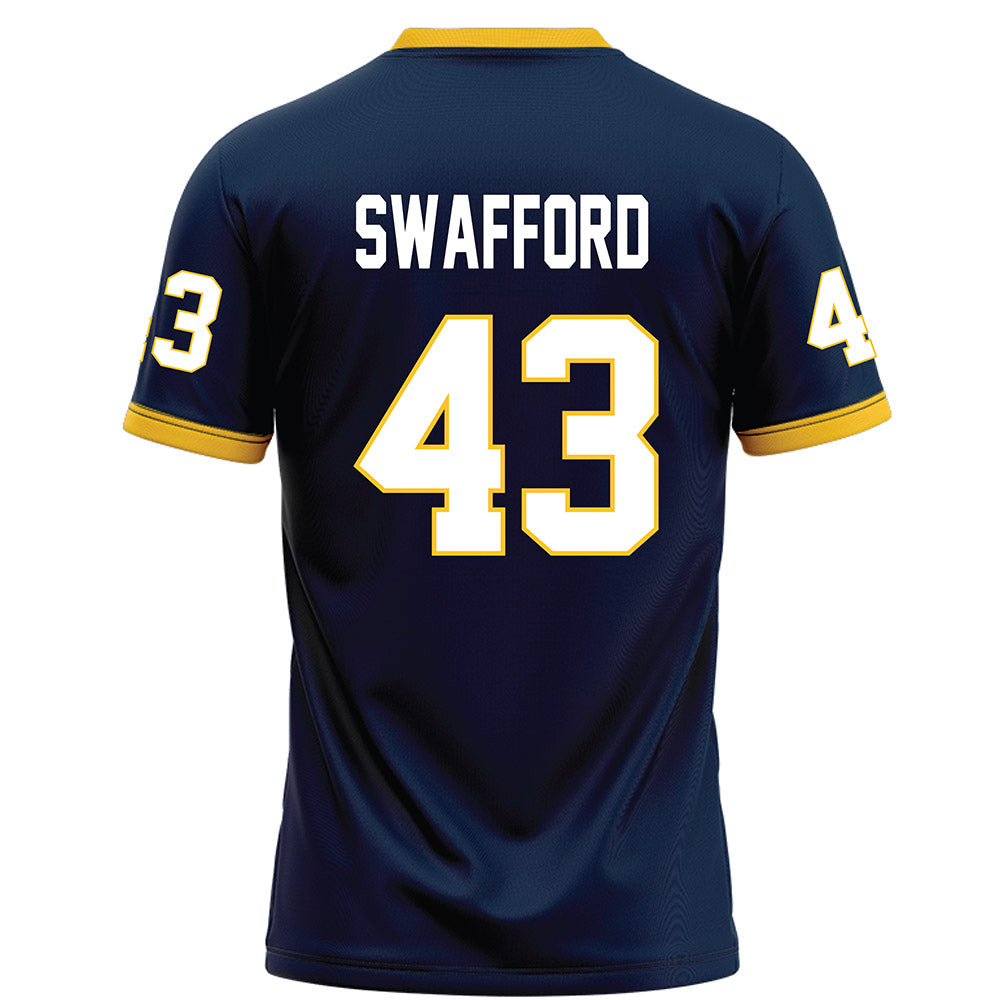 Murray State - NCAA Football : Alex Swafford - Navy Football Jersey-1