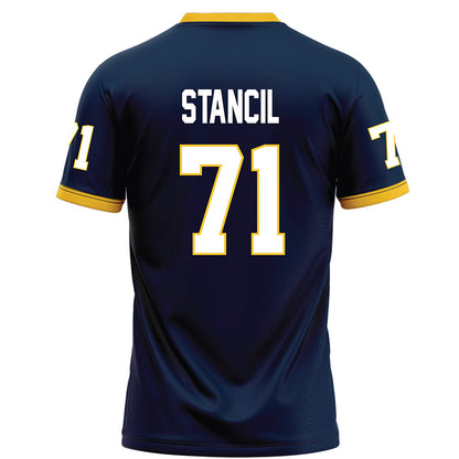 Murray State - NCAA Football : Cameron Stancil - Navy Football Jersey-1