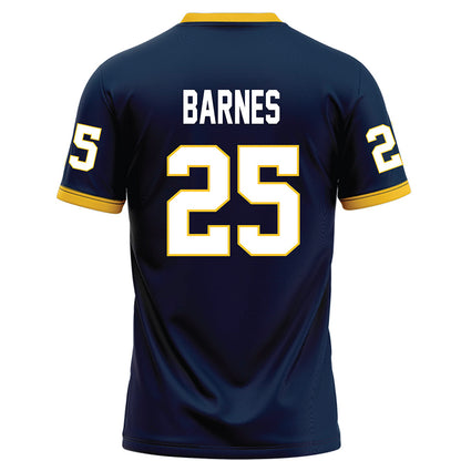 Murray State - NCAA Football : KaDarius Barnes - 100th Year Navy Football Jersey