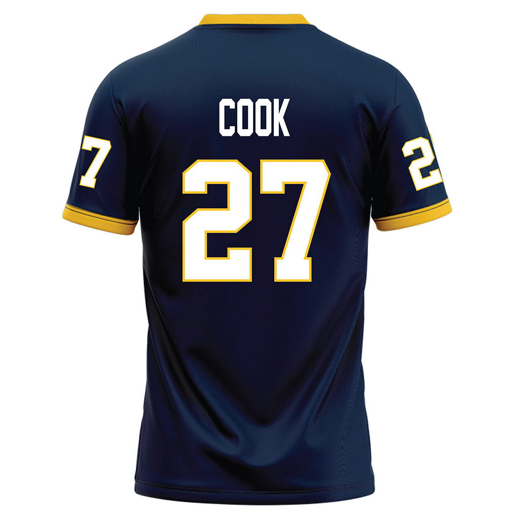 Murray State - NCAA Football : Zayden Cook - Navy Football Jersey-1