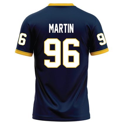Murray State - NCAA Football : Jadon Martin - Navy Football Jersey-1