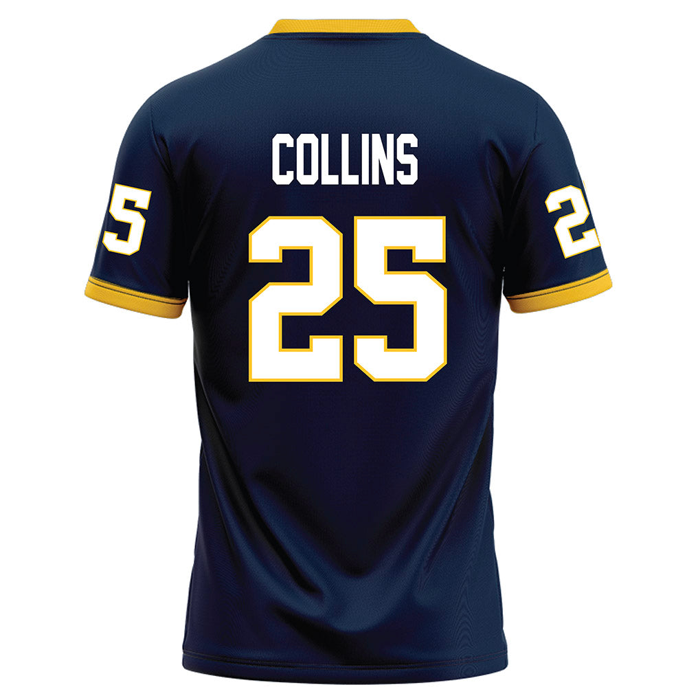 Murray State - NCAA Football : Tate Collins - Navy Football Jersey-1