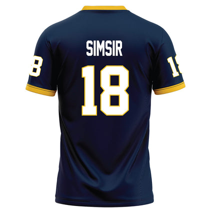 Murray State - NCAA Football : Huseyin Simsir - Navy Football Jersey-1